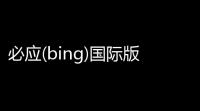 必应(bing)国际版安卓v312430424002 人气热度：184℃